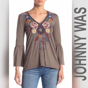 🆕JOHNNY WAS DARIELLE Bell Sleeve Top
